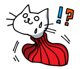 Turtleneck cat sticker #1664544