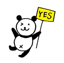 Lovely Bear Panda ! sticker #1664591
