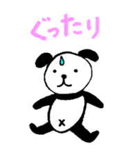 Lovely Bear Panda ! sticker #1664619