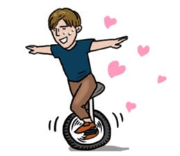 I am chicken heart. sticker #1664857