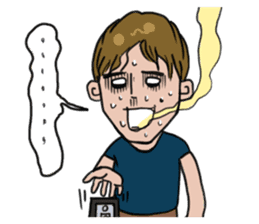 I am chicken heart. sticker #1664864