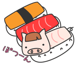 Masupig Part3 Gluttonous Eat! sticker #1665045