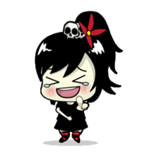 Tamee, the pretty emo girl sticker #1665186