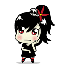 Tamee, the pretty emo girl sticker #1665187