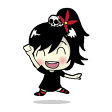 Tamee, the pretty emo girl sticker #1665192