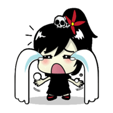 Tamee, the pretty emo girl sticker #1665193