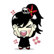 Tamee, the pretty emo girl sticker #1665194
