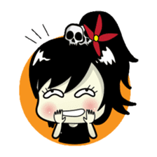 Tamee, the pretty emo girl sticker #1665195