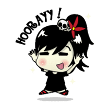 Tamee, the pretty emo girl sticker #1665197