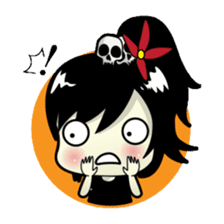 Tamee, the pretty emo girl sticker #1665200