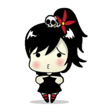 Tamee, the pretty emo girl sticker #1665204