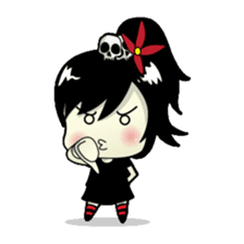Tamee, the pretty emo girl sticker #1665207