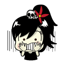 Tamee, the pretty emo girl sticker #1665208