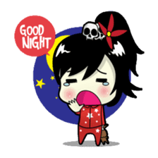 Tamee, the pretty emo girl sticker #1665209