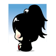 Tamee, the pretty emo girl sticker #1665211