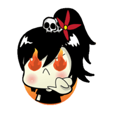 Tamee, the pretty emo girl sticker #1665212