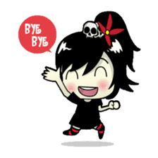 Tamee, the pretty emo girl sticker #1665213