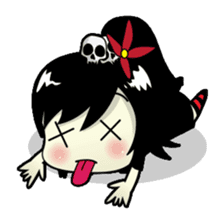Tamee, the pretty emo girl sticker #1665214