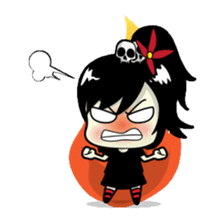 Tamee, the pretty emo girl sticker #1665215
