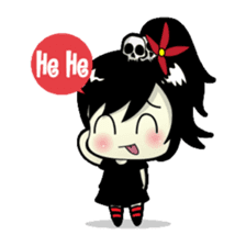Tamee, the pretty emo girl sticker #1665218