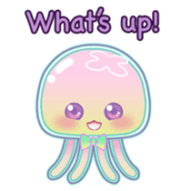Jinzee, the pretty & cute jellyfish sticker #1665346
