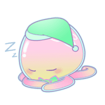Jinzee, the pretty & cute jellyfish sticker #1665347