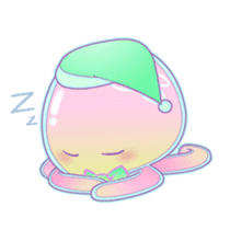 Jinzee, the pretty & cute jellyfish sticker #1665347