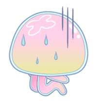 Jinzee, the pretty & cute jellyfish sticker #1665359