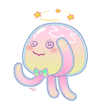 Jinzee, the pretty & cute jellyfish sticker #1665365
