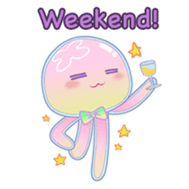 Jinzee, the pretty & cute jellyfish sticker #1665370