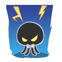 Jinzee, the pretty & cute jellyfish sticker #1665372