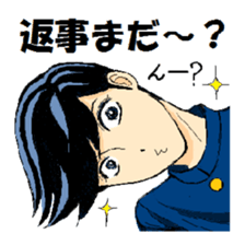 Boys and girls of school uniforms sticker #1665545