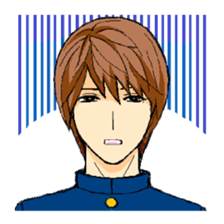 Boys and girls of school uniforms sticker #1665560