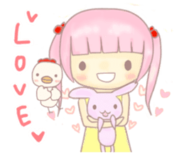 Kawaii  Mimi&Koke-ko&Usako sticker #1665897