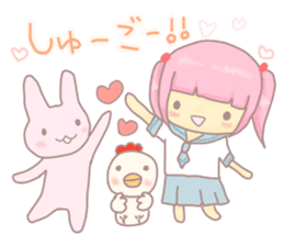 Kawaii  Mimi&Koke-ko&Usako sticker #1665902