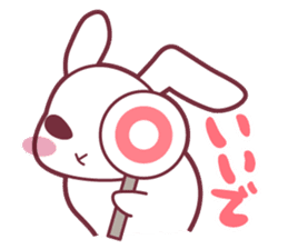 "Hare of Inaba" Aoi -Tottori dialect- sticker #1666589
