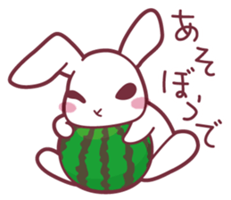 "Hare of Inaba" Aoi -Tottori dialect- sticker #1666617