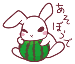 "Hare of Inaba" Aoi -Tottori dialect- sticker #1666617