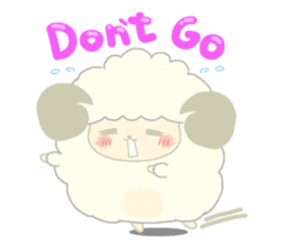 Sheep's Date sticker #1666728