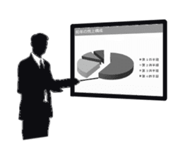 Corporate warrior "Office worker" sticker #1666910