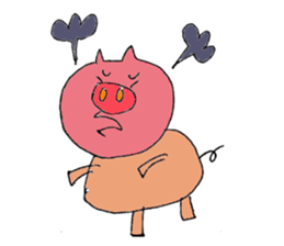 the best of pig!! sticker #1667232