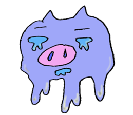 the best of pig!! sticker #1667235