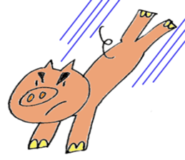 the best of pig!! sticker #1667236