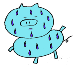 the best of pig!! sticker #1667256