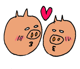 the best of pig!! sticker #1667257