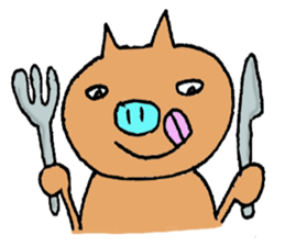 the best of pig!! sticker #1667259