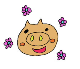 the best of pig!! sticker #1667260