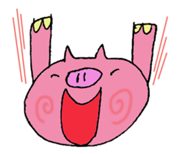 the best of pig!! sticker #1667261