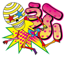 Colorful skulls sticker #1667298