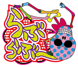 Colorful skulls sticker #1667304